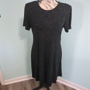 Teddi Glitter Dress Evening Party Formal Dressy Slinky Long USA Size 8